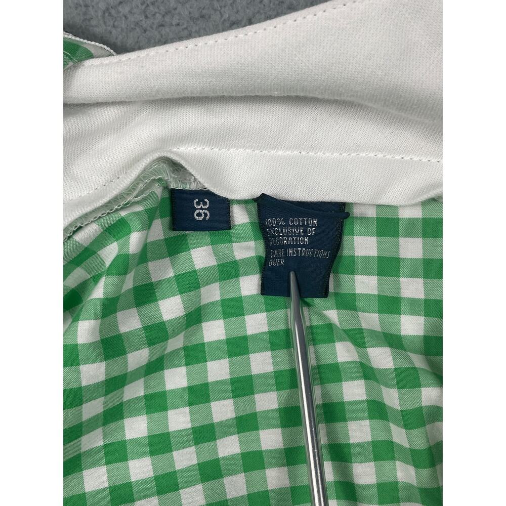 Polo Golf Ralph Lauren Green Gingham Shorts Mens Size 36 - Picture 3 of 11
